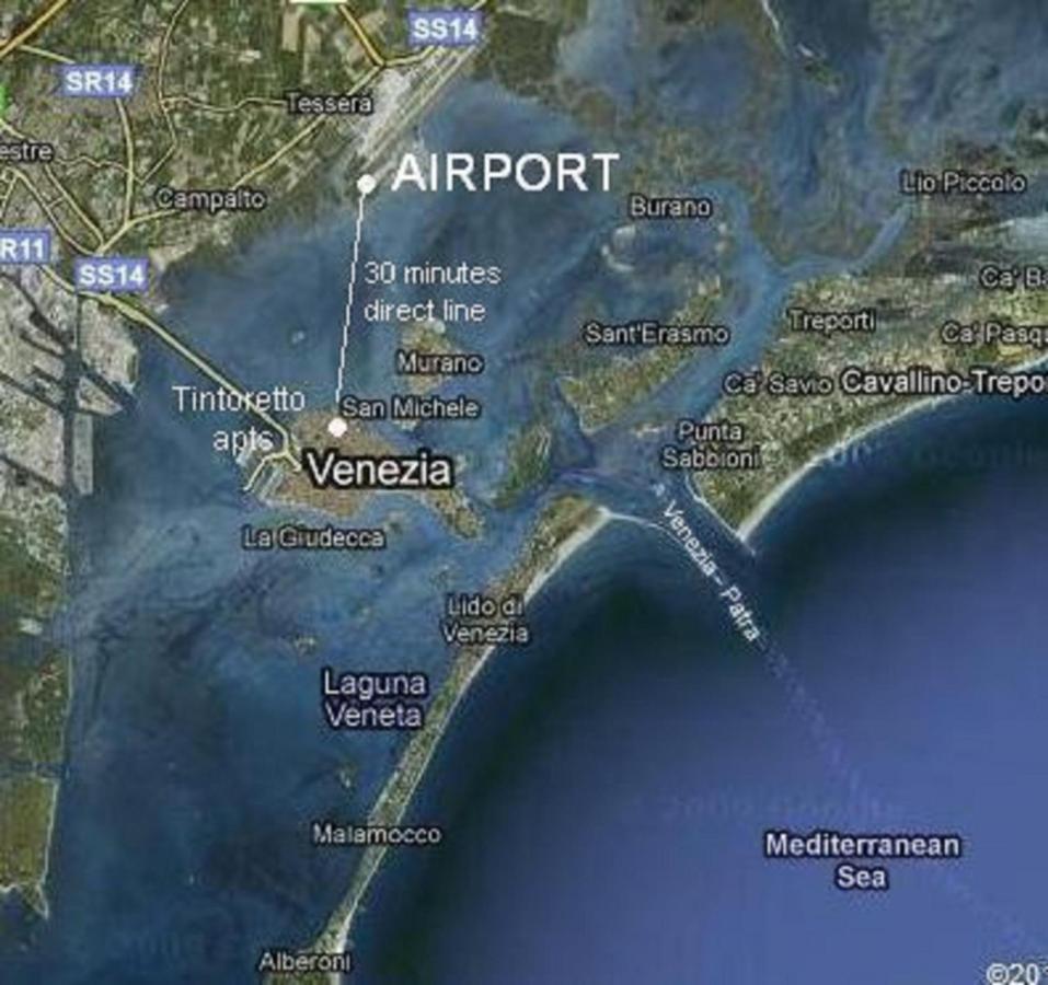 Mori 1 Con Bella Vista Nuovo Appartamento Venice Ngoại thất bức ảnh